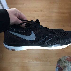 Rose Gold Nike Focus Flying Training Sneakers